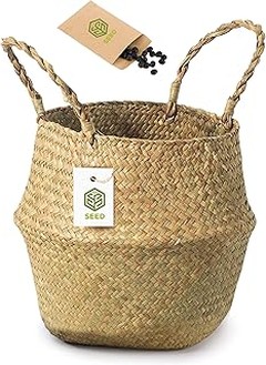 Alternativas decorativas a las cestas para plantas con flores