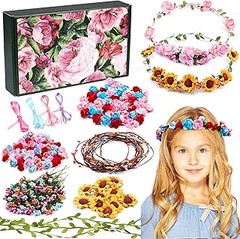 Descubre alternativas a los kits de coronas florales para decorar