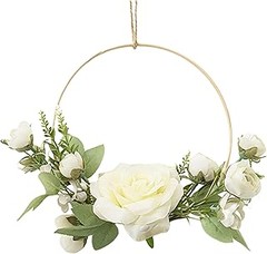 Las ventajas de optar por coronas florales redondas artesanales