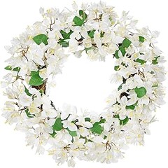 Guía para colgar coronas florales artificiales de forma correcta