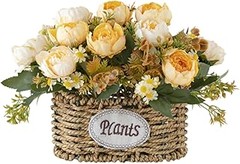 Sugerencias para Combinar Cestas Decorativas con Flores Artificiales