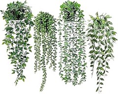 Mantenimiento esencial para plantas artificiales colgantes