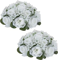 Mejores lugares para adquirir centros florales artificiales con base de mimbre