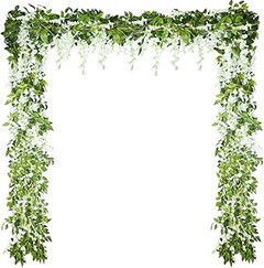 ¿Qué son las guirnaldas florales colgantes?