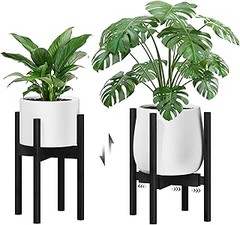 Ideas de decoración con soportes de madera para plantas en tu hogar