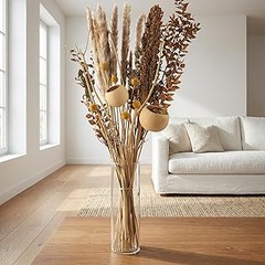 Inspírate con estas ideas para decorar con ramos de flores secas