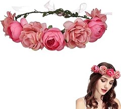 Descubre las mejores ofertas en coronas florales de rosas