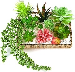 Comparativa: Plantas artificiales sin maceta y con maceta