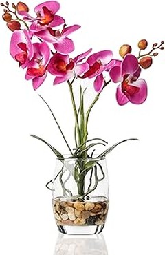 Opiniones sobre los Mejores Centros Florales Artificiales con Base de Cristal