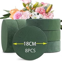 Pros y contras de usar cilindros de espuma floral en decoración