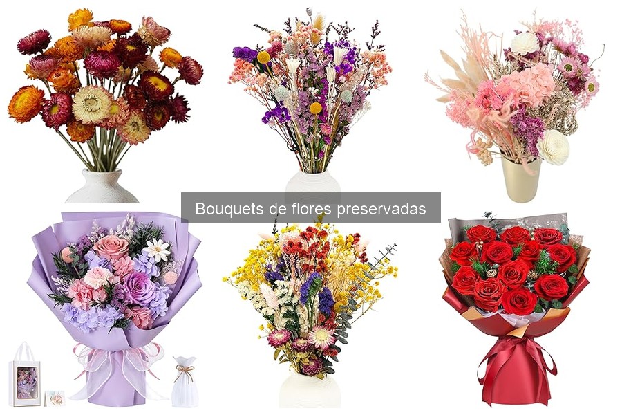 Alternativas a Bouquets de Flores Preservadas para Decoración