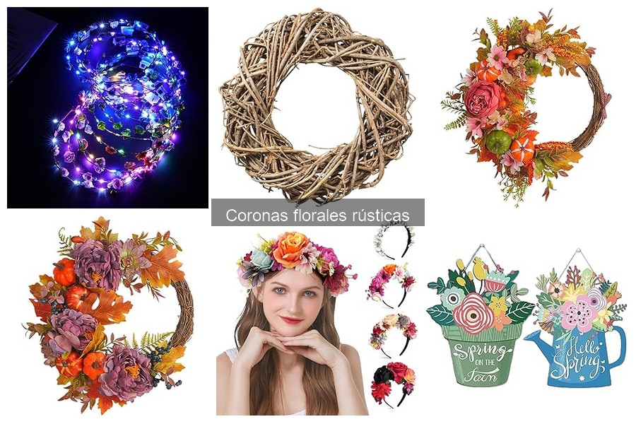 Alternativas a Coronitas Rústicas para Decorar Interiores
