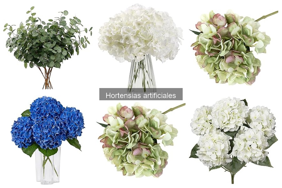 Alternativas a hortensias artificiales para decorar tu hogar