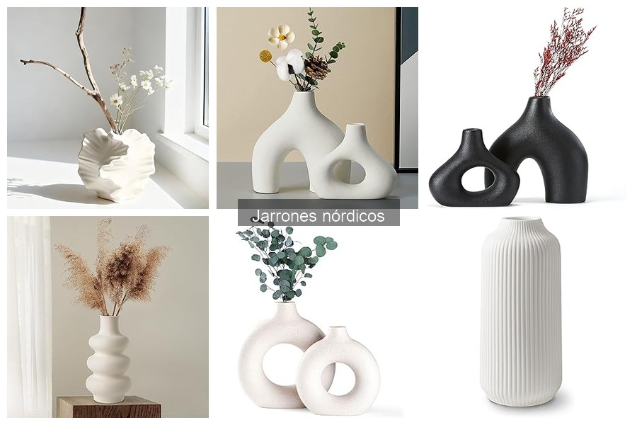 Alternativas a jarrones nórdicos para decorar tu hogar