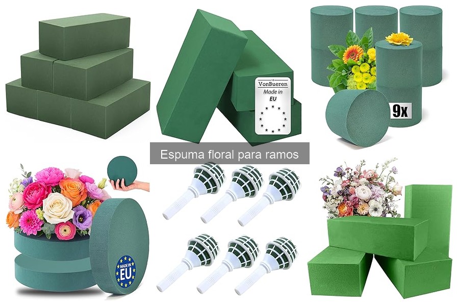 Alternativas a la espuma floral para arreglos florales