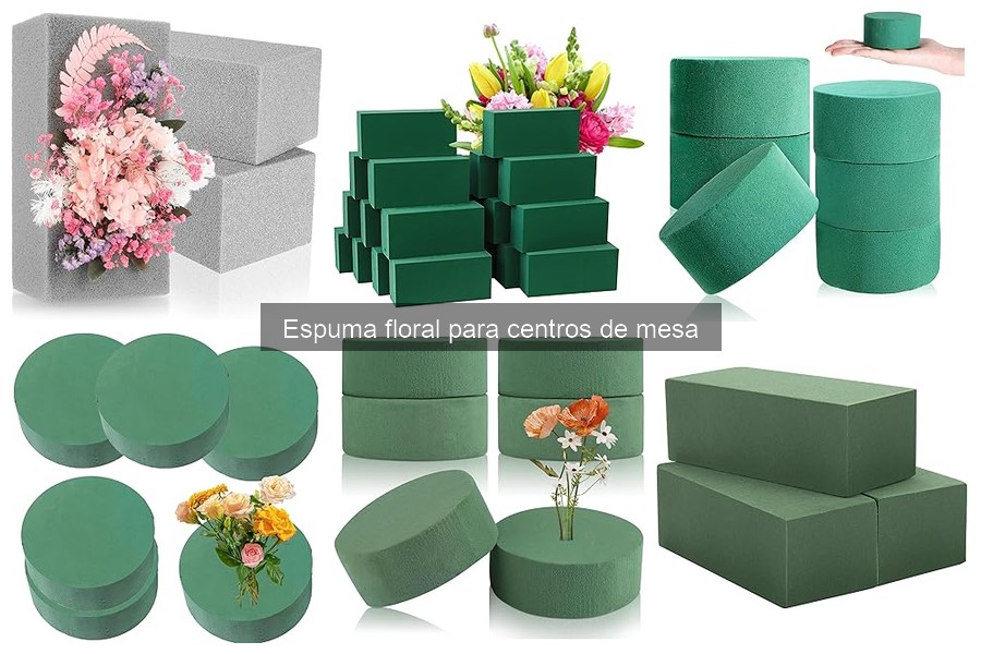 Alternativas a la Espuma Floral para Centros de Mesa