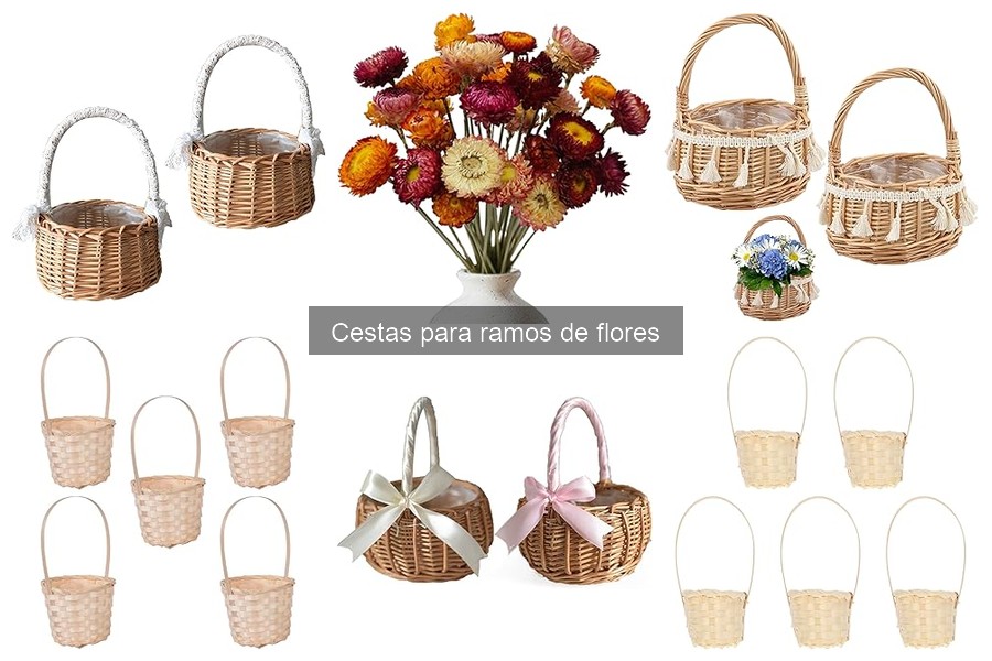 Alternativas a las cestas para ramos de flores | Ideas únicas