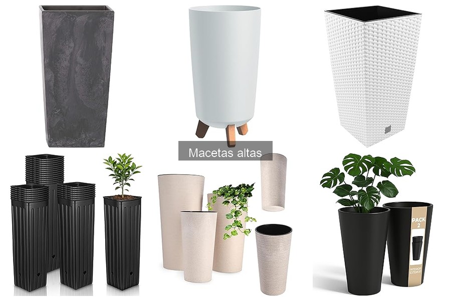 Alternativas a las Macetas Altas para Jardines Pequeños