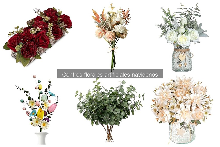 Alternativas a los Centros Florales Artificiales Navideños