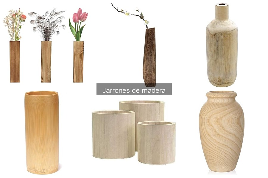Alternativas a los jarrones de madera: Mejores opciones