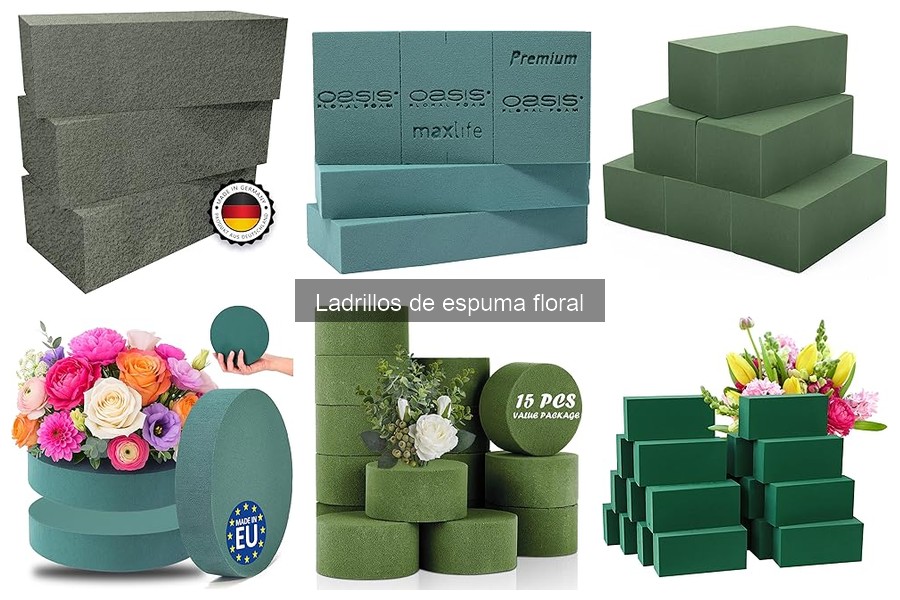 Alternativas a los Ladrillos de Espuma Floral para Decoración