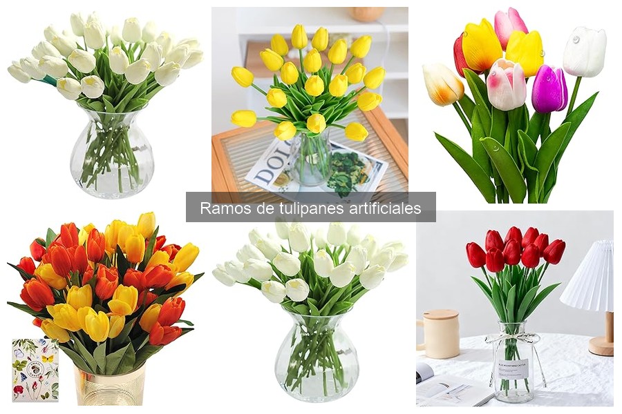 Alternativas a los Ramos de Tulipanes Artificiales