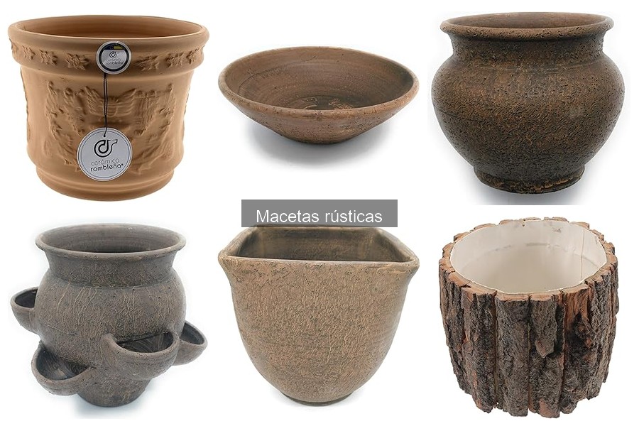 Alternativas a Macetas Rústicas para Decoración Floral