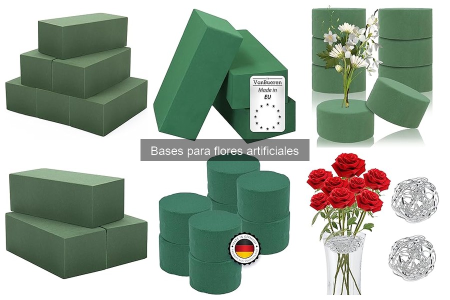 Alternativas Creativas a las Bases para Flores Artificiales