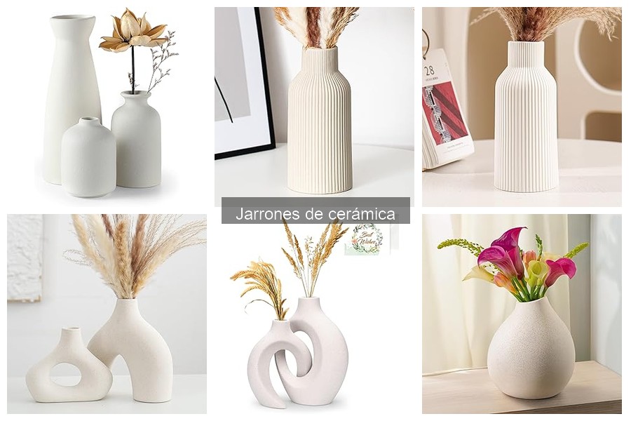 Alternativas Decorativas a Jarrones de Cerámica