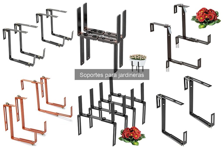 Alternativas innovadoras a soportes tradicionales para jardineras