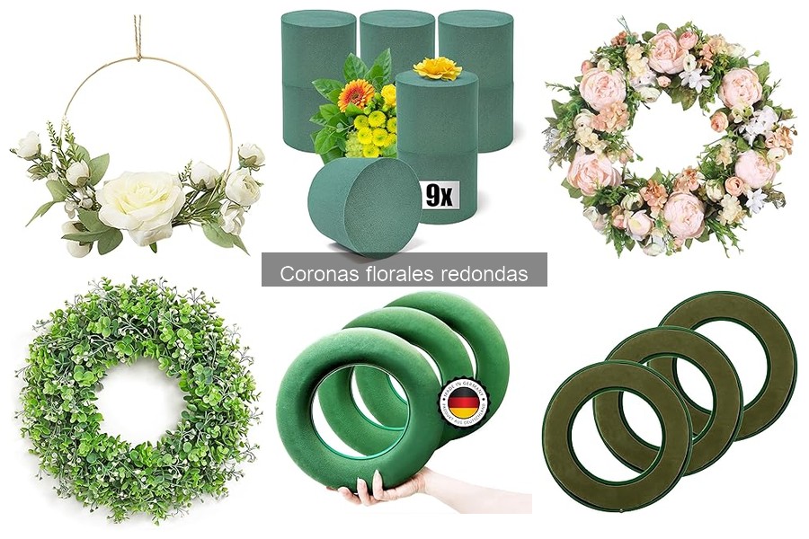 Beneficios de las coronas florales redondas hechas a mano