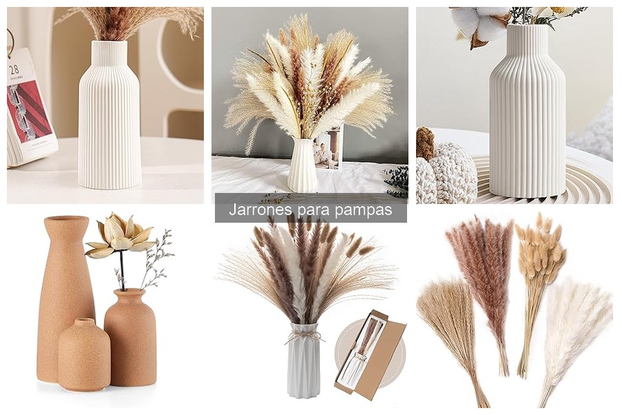 Beneficios de los Jarrones para Pampas en Decoración