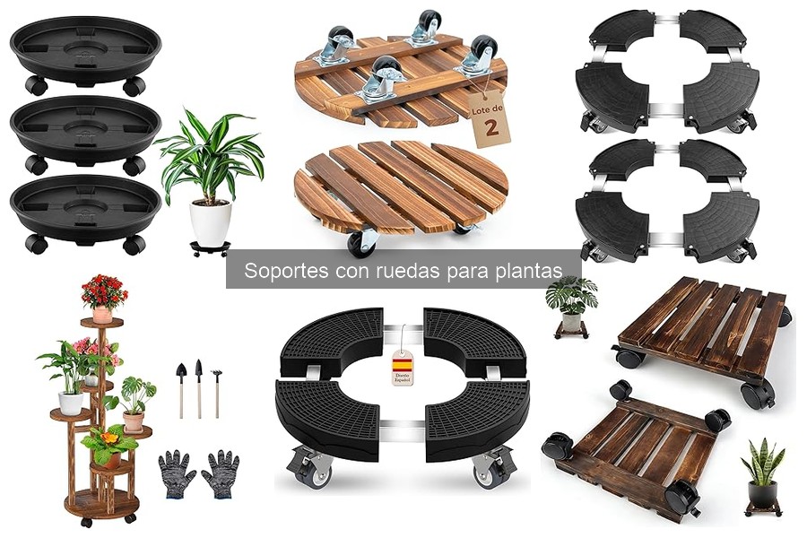 Beneficios de Soportes con Ruedas para Plantas en Interiores