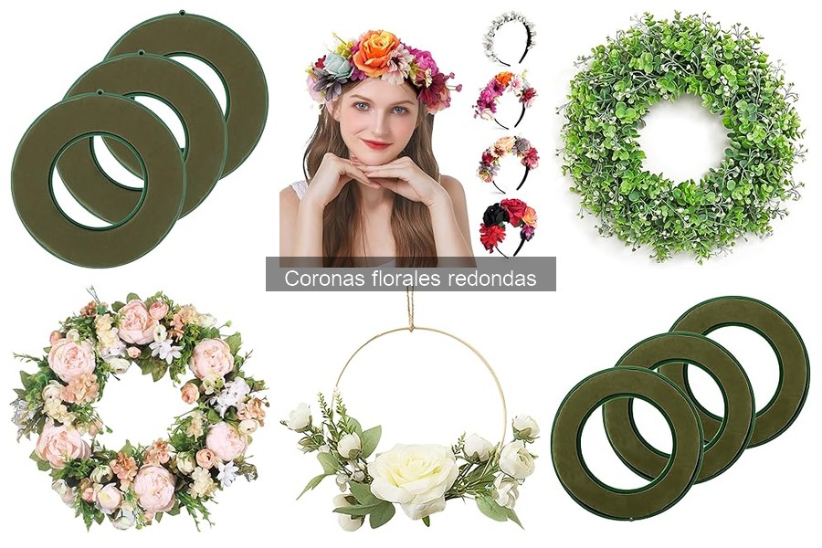 Cómo Colgar y Exhibir Coronas Florales Redondas con Estilo