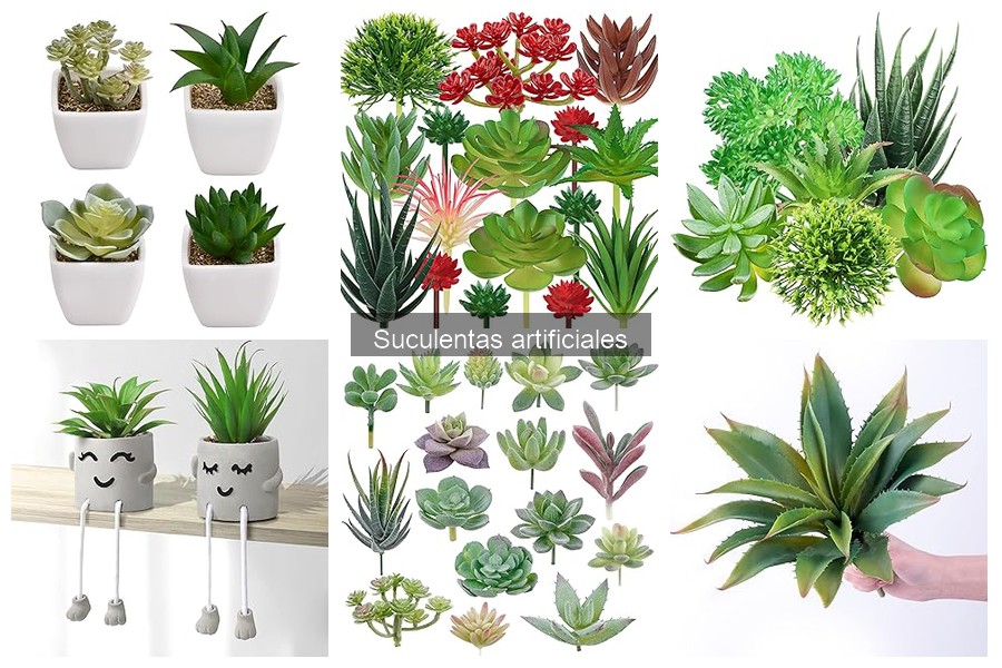 Cómo combinar suculentas artificiales con decoración del hogar