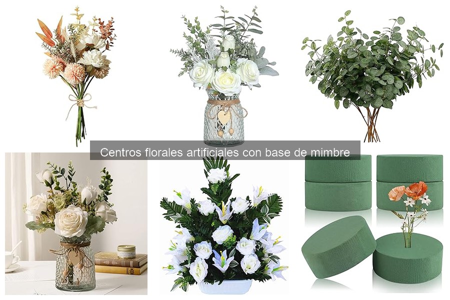 Cómo cuidar centros florales artificiales con base de mimbre
