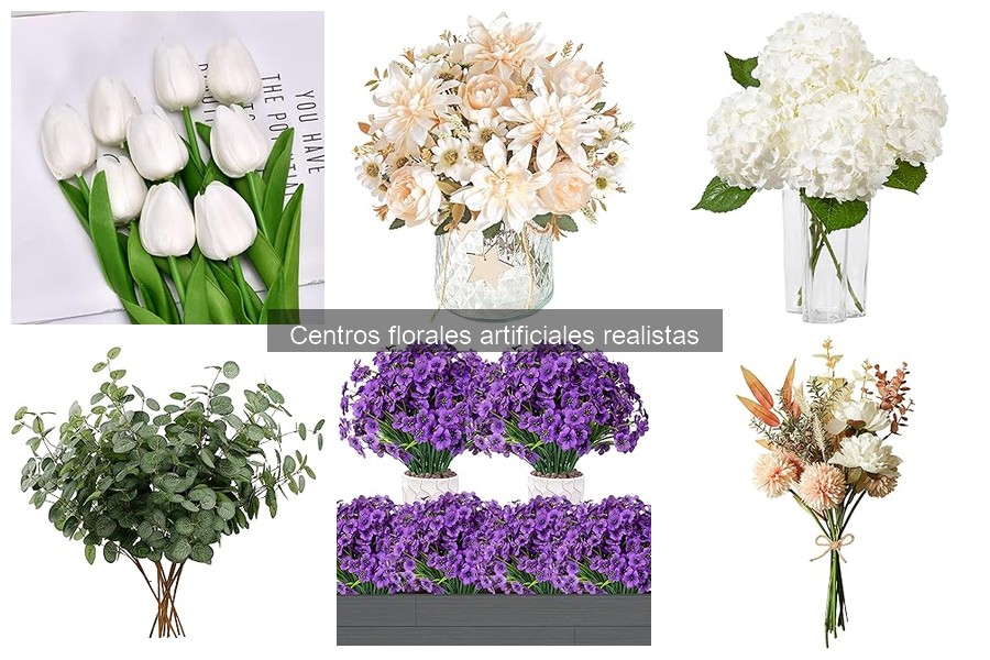 ** Cómo Cuidar Centros Florales Artificiales Realistas