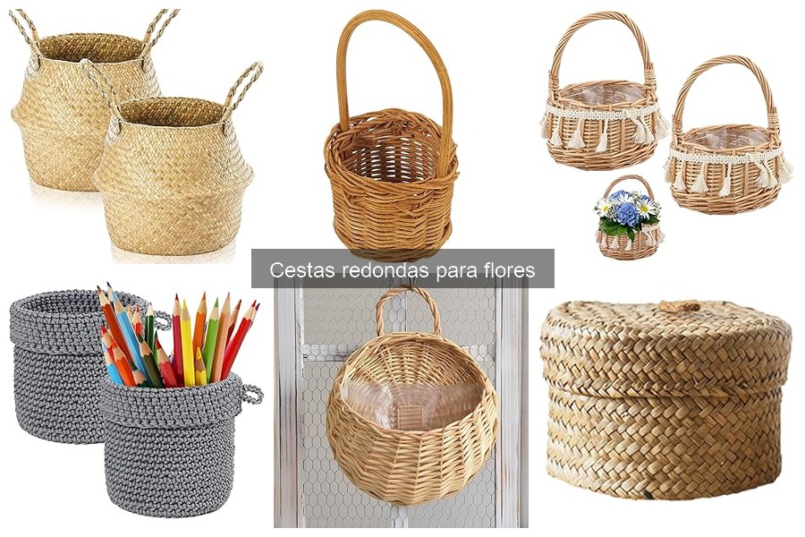 Cómo cuidar cestas redondas para flores y mantener su belleza