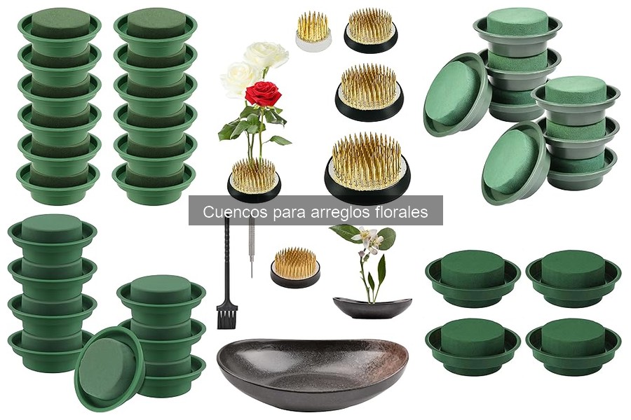 Cómo cuidar tus cuencos para arreglos florales