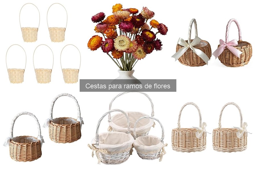 Cómo cuidar y mantener cestas para ramos de flores