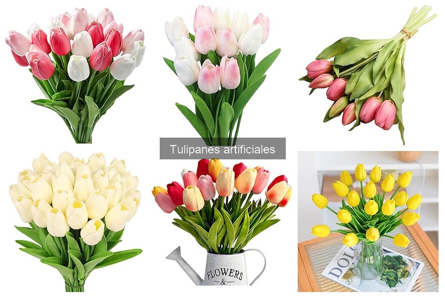 Cómo cuidar y mantener tulipanes artificiales para que duren