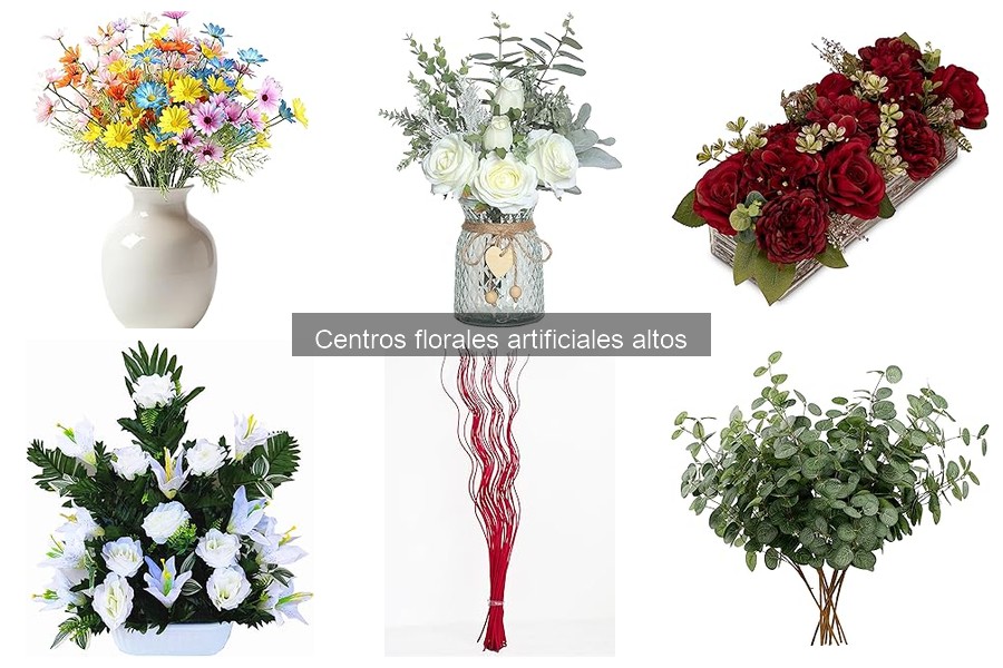 Cómo Decorar con Centros Florales Artificiales Altos en Casa