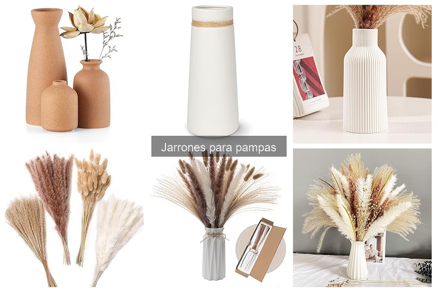 Cómo Decorar con Jarrones para Pampas en Tu Hogar