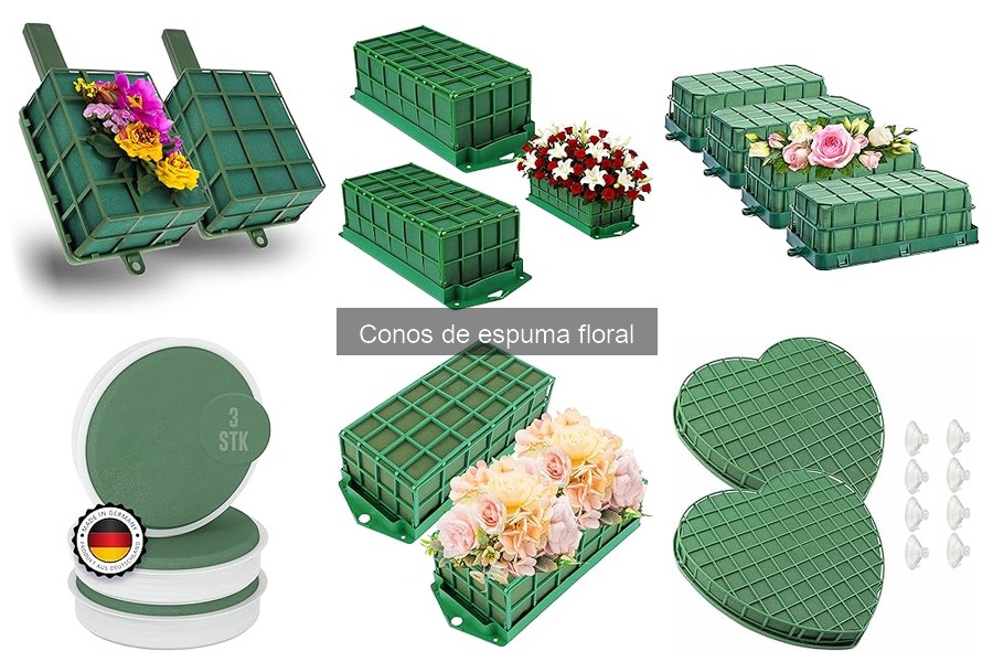 Cómo elegir el cono de espuma floral adecuado para tus proyectos