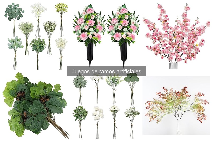 Cómo elegir el juego de ramos artificiales ideal para tu hogar