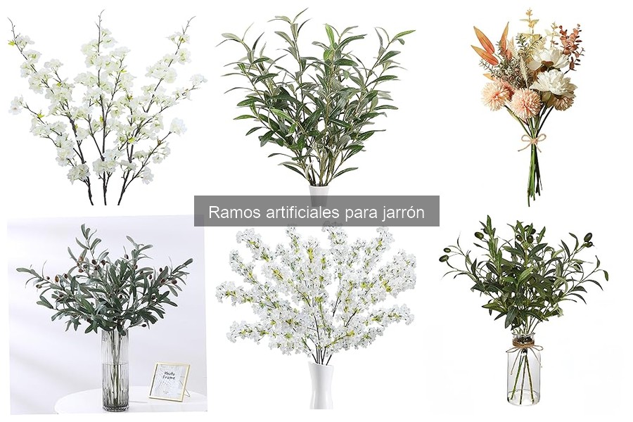 Cómo elegir el ramo artificial perfecto para jarrón