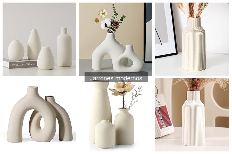 Cómo elegir jarrones modernos para tu hogar decorativo