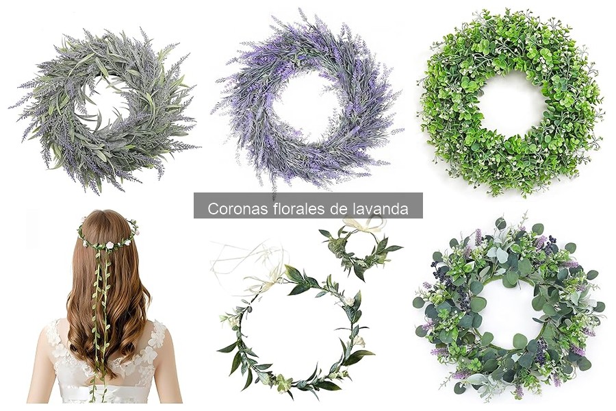 ¿Cómo elegir la corona floral de lavanda adecuada?