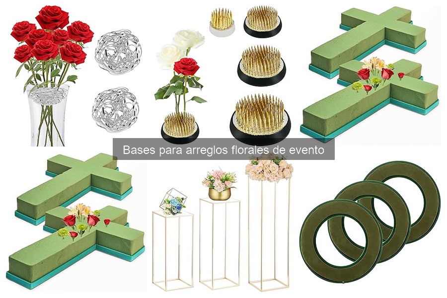 Cómo elegir la mejor base para arreglos florales