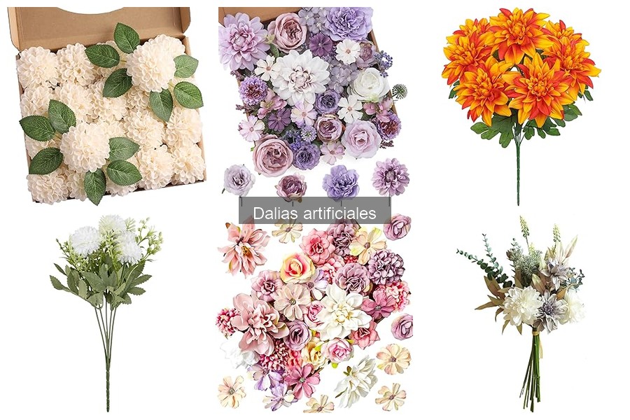 Cómo elegir las mejores dalias artificiales para tu hogar